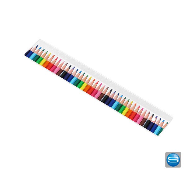 16 cm Lineal bedrucken mit eigenem Logo