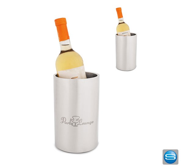 Gravierbare Weinkühler als Werbegeschenk