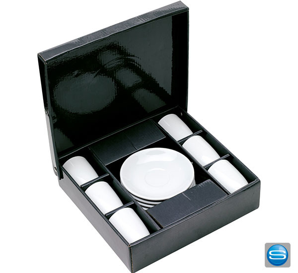 Espresso-Set 8teilig mit Ihrem Firmenzeichen