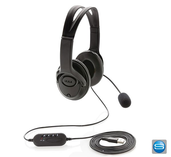 Over-Ear Kopfhörer mit ihrem Logo verdeln