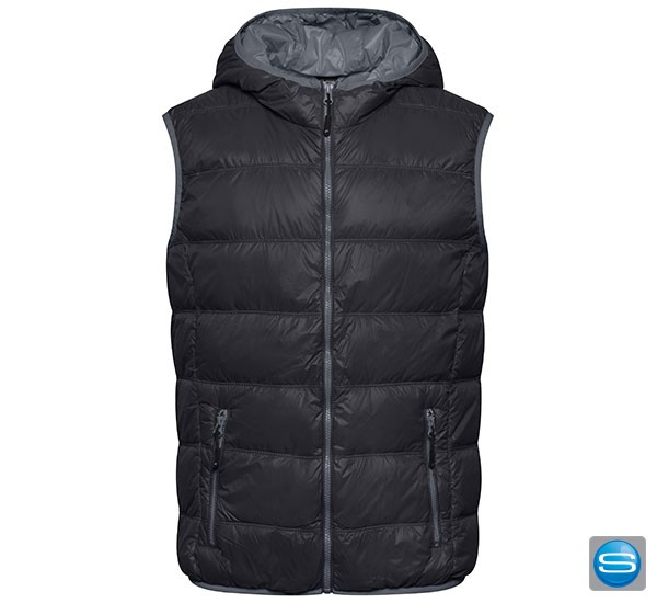 Daunenweste als hochwertige Werbetextilie für Ihre Kunden