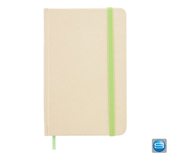 Notizbuch aus Recycling Papier als Werbegeschenk