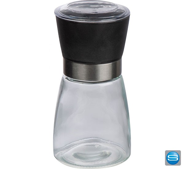 Gewürzmühle mit Keramikmahlwerk als Werbeartikel