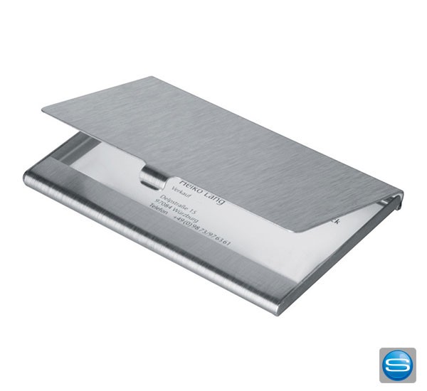 Visitenkartenetui gravierbar mit Ihrem Logo