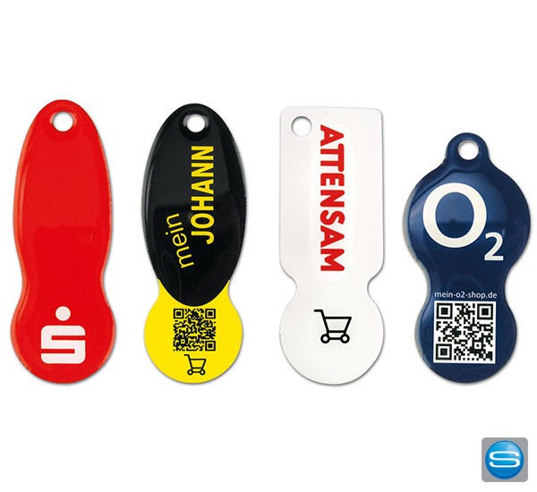 Einkaufswagenentriegler Johann individuell bedrucken