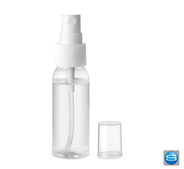 Handreinigungsspray in nachfüllbarer Flasche mit Ihrem Logo