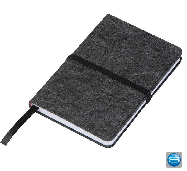 Notizbuch aus Filz als Werbegeschenk bedruckbar