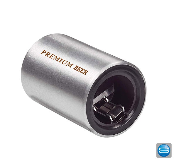 Flaschenöffner Push up mit Ihrem Logo gravieren