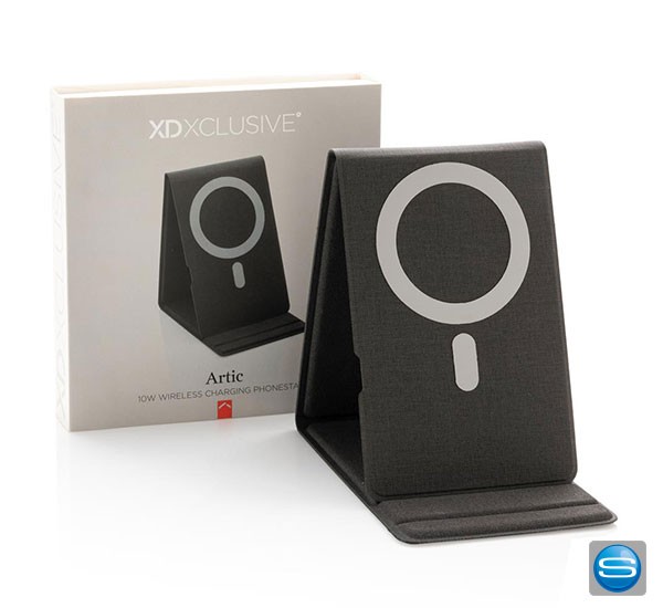 Wireless Charging Smartphonehalter als Werbegeschenk