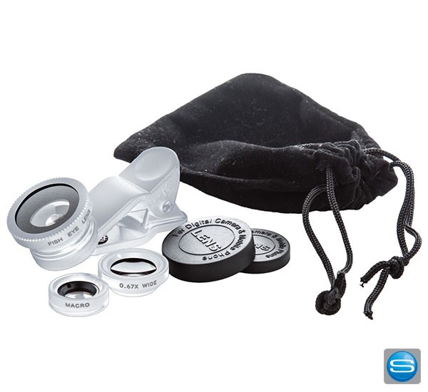 Handykamera-Objektive mit universellem Clip