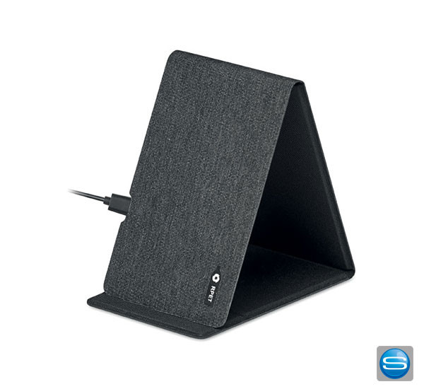 Kabellose Ladestation als Werbeträger