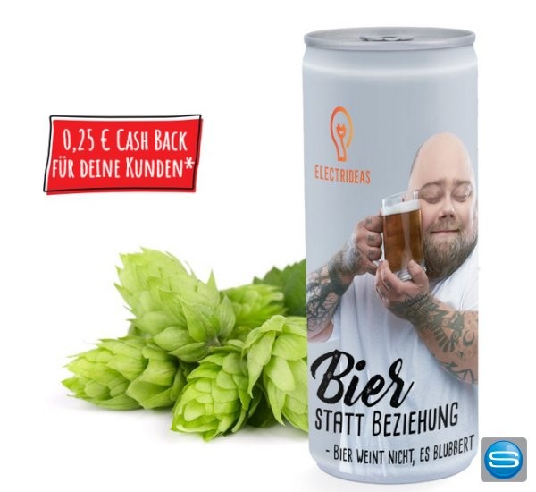 Bier in der Dose mit Ihrem Logo bedrucken