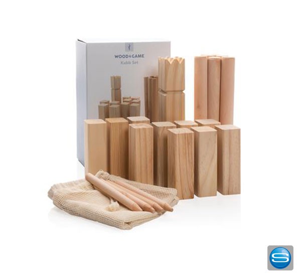 Kubb Wurfspiel aus Holz