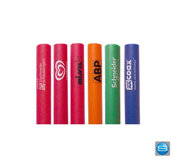 Schwimmnudel als Werbemittel mit Ihrem Logo bedruckt