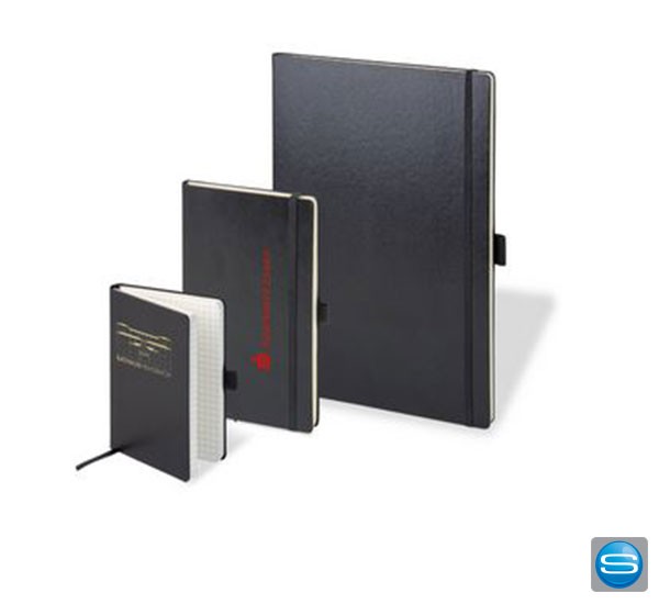 Notizbuch individuell mit Werbeprägung als hochwertiges Werbegeschenk