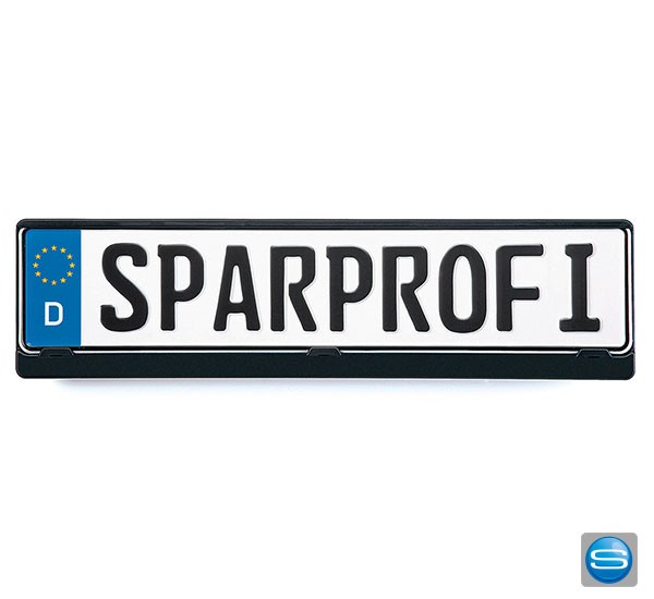 Günstiger Kennzeichenverstärker - bedruckt mit Ihrem Logo!