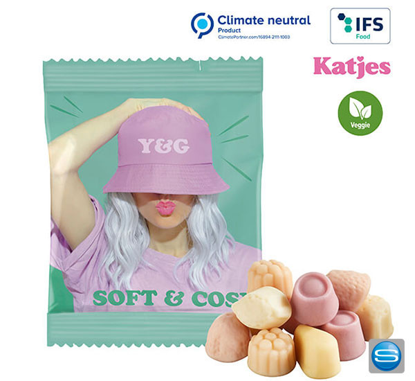 Katjes Yoghurt-Gums mit Ihrem Firmenslogan