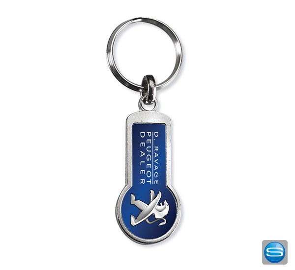 Schlüsselanhänger mit EK-Chip als Werbegeschenk