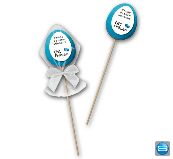 Oster-Lolly als Werbeartikel