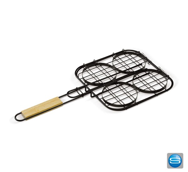 Barbecue Hamburger Grill als Werbeartikel mit Logodruck