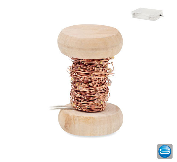 Lichterkette 5m mit Ihrem Firmenlogo