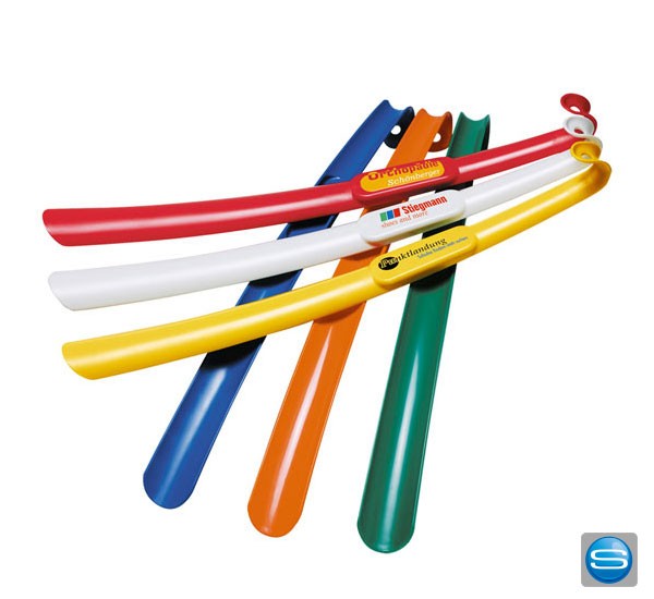 Extra langer Schuhlöffel mit Ihrem Logo bedruckt