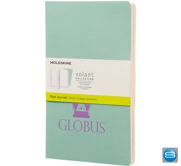 Moleskine Volant Journal L blanko mit Ihrem Logo bedrucken
