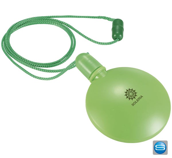 Seifenblasenbeutel zum Umhängen mit Logo