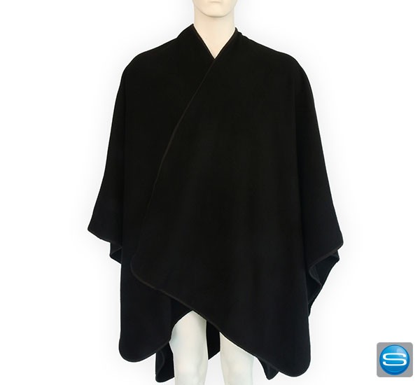 Fleeceponcho mit eigenem Logo