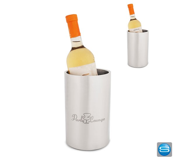 Gravierbarer Weinkühler als Firmengeschenk