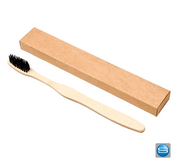 Umweltfreundliche Bambus Zahnbürste mit Logo bedrucken