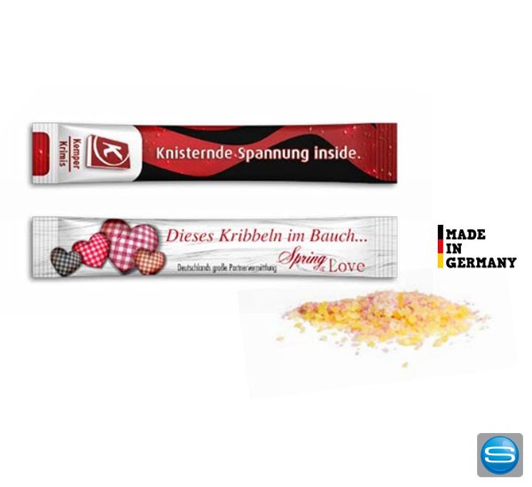 Knisterbrause mit Werbedruck