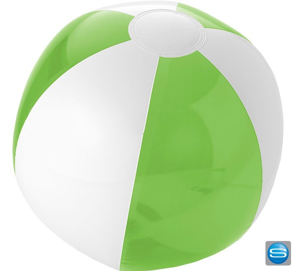 Gestreifte Wasserbälle mit Logodruck