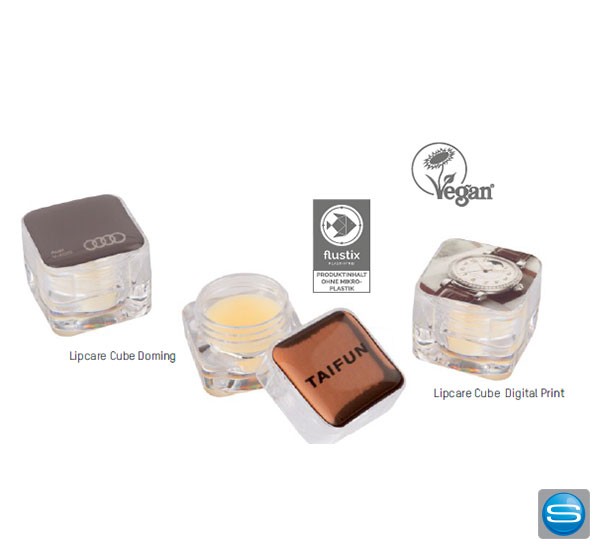Lippenpflege im bedruckbaren Würfel