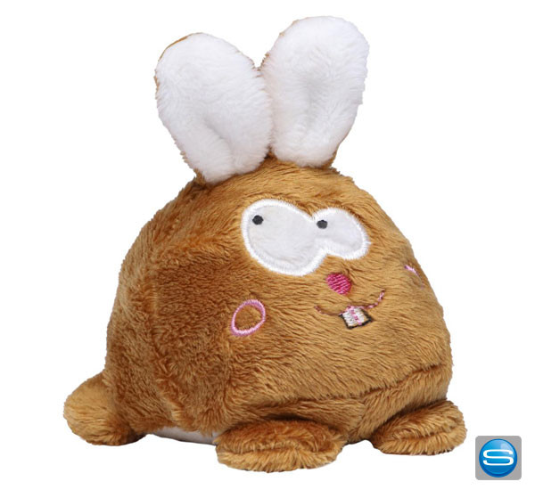 Schmoozie Hase als individuell bedrucktes Werbegeschenk