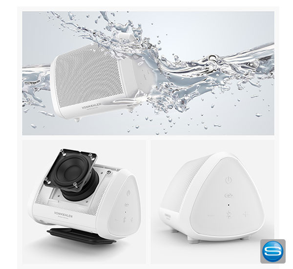 Mini Bluetooth Lautsprecher mit Logodruck