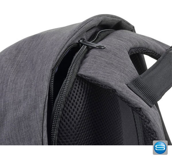 Antidiebstahl Rucksack zweifarbig mit Ihrem Logo
