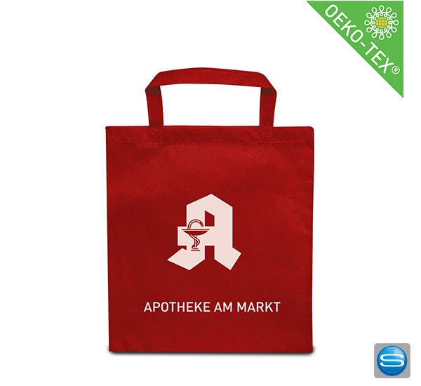 Apothekertasche - Non Woven Taschen mit Werbeanbringung