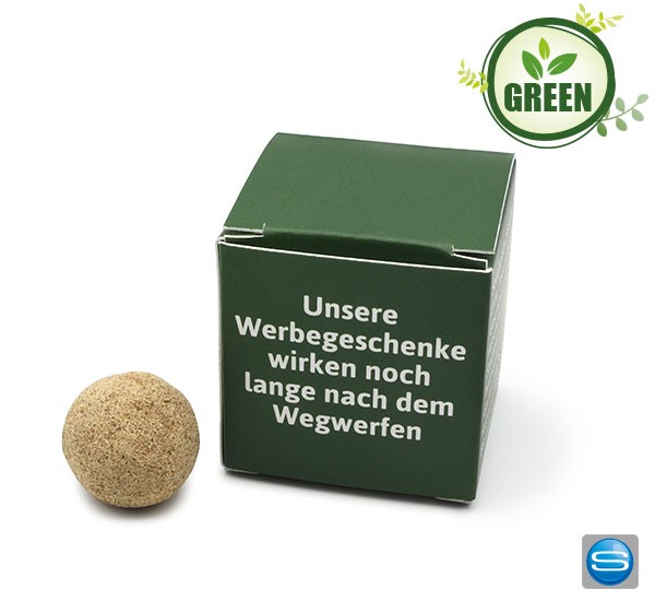 Samenkugeln im bedruckbaren Würfel