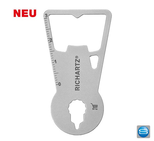 RICHARTZ Flaschenöffner plus mit Ihrem Logo gravieren