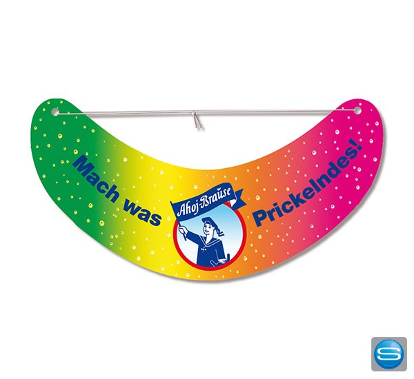 Papp Sonnenblenden für Kinder mit individuellem Aufdruck