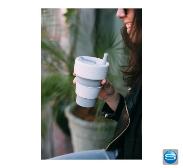 Stojo - der faltbare Coffee To Go Becher mit eigenem Logo
