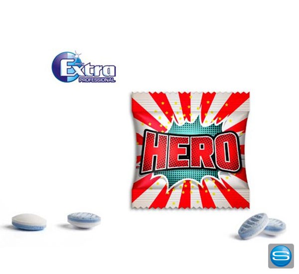 Wrigleys Extra Professional Bonbons mit eigenem Logo