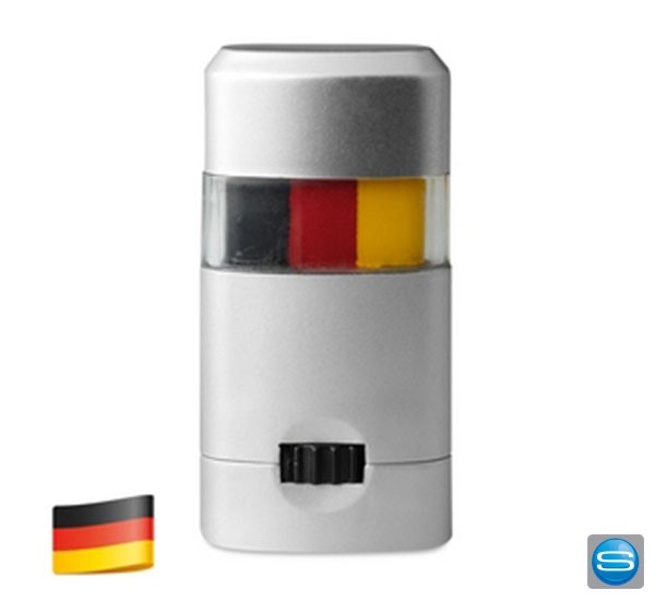 Fanschminke verschiedene Länderflaggen mit Logo bedrucken