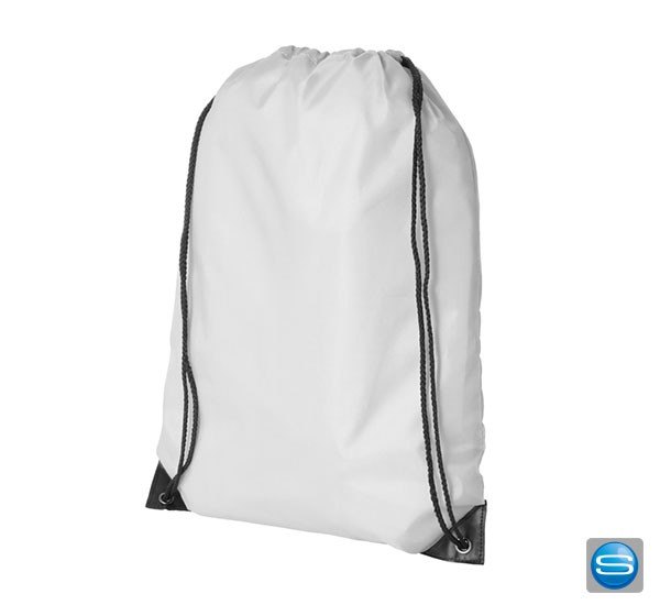 Polyester-Turnbeutel in verschiedenen Farben mit großer Druckfläche