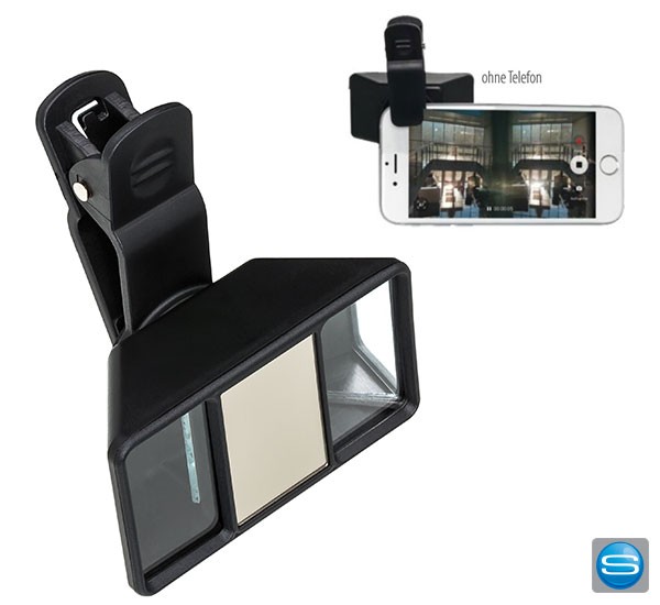 3D Handyobjektiv für VR Filme als Werbegeschenk