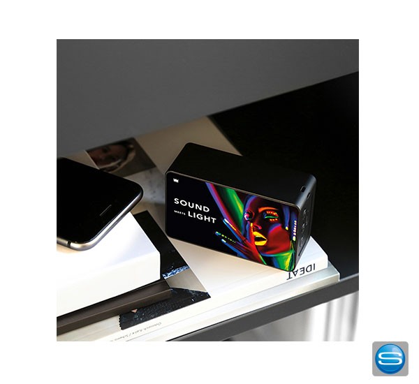 Bluetooth Speaker hinterleuchtet mit Ihrem Logo