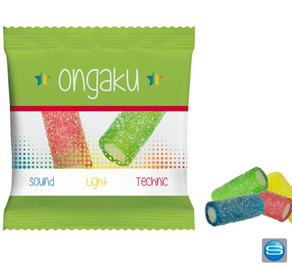 Haribo Rainbow Fizz als Werbegeschenk im individuellen Tütchen