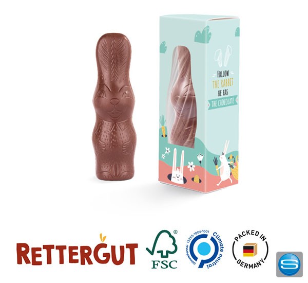 Rettergut Osterhase als individueller Werbeträger