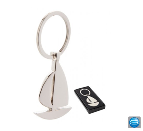 Schlüsselanhänger "Segelboot" gravieren